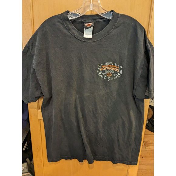 harley‎ davidson t shirt size XL Yr.2008  Montgomery Alabama - Picture 1 of 4